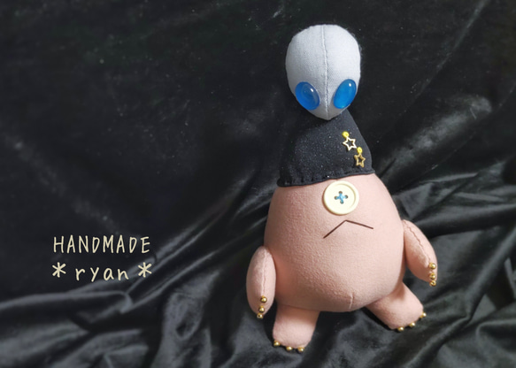 宇宙人との遭遇＊ひとつめちゃん ぬいぐるみ HANDMADE *ryan* 通販