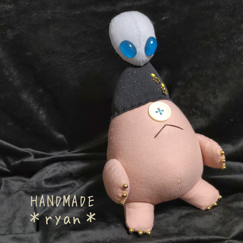 宇宙人との遭遇＊ひとつめちゃん ぬいぐるみ HANDMADE *ryan* 通販