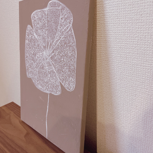 原画 一点物 テクスチャーアート キャンバスアート 白 ホワイト