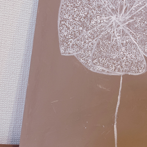 原画 一点物 テクスチャーアート キャンバスアート 白 ホワイト