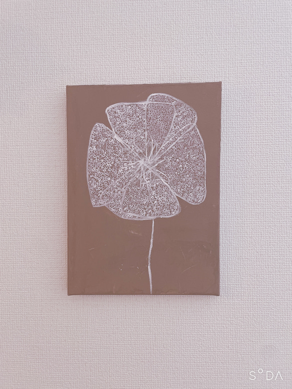 原画 一点物 テクスチャーアート キャンバスアート 白 ホワイト