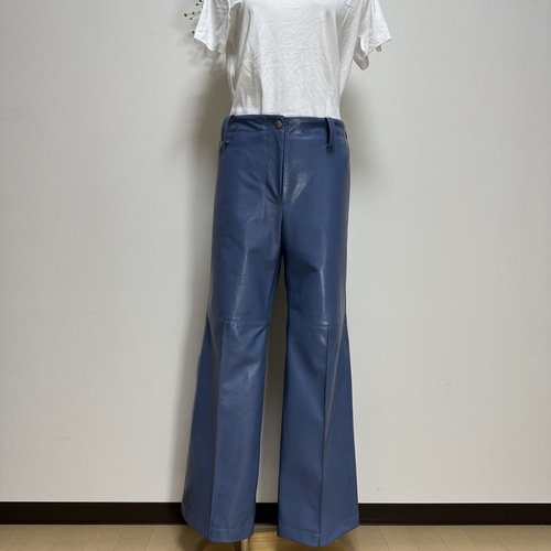 オーダーメイド BAMBI革パンツ ロングパンツ atelier-kiyo 通販