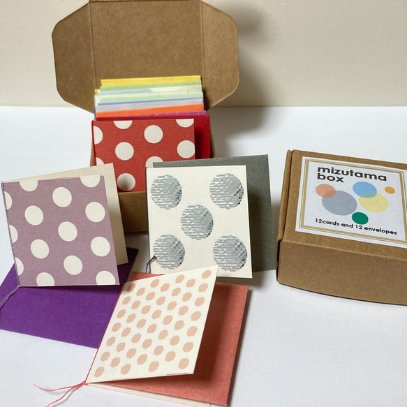 ミアページ9/1まで カード メッセージカード ミニカード | 箔押しネイビー - 包む