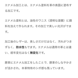 【ご予約のお客様専用】ころんと丸底（まるそこ）レザーバッグ　エナメル　ブラック 7枚目の画像