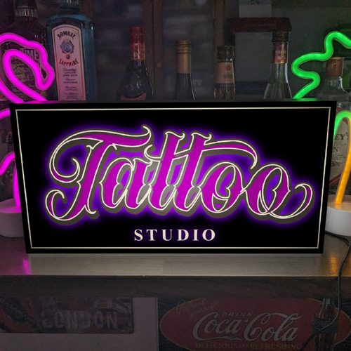 Lサイズ】TATTOO タトゥ 刺青 入れ墨 スタジオ 店舗 パーティー
