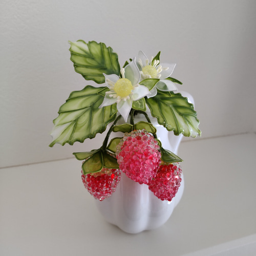 花かご　アメリカンフラワー（ディップフラワー） 8240d6ad7fff9f61fb3f294f8a271b