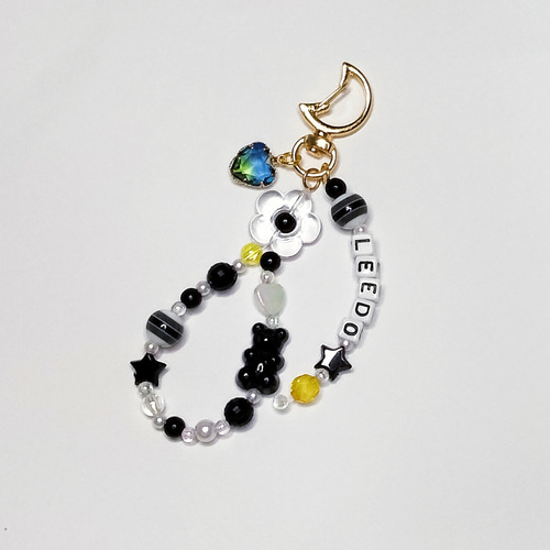 推し活応援!】ONEUS イド ビーズキーホルダー 携帯ストラップ MeG(メグ