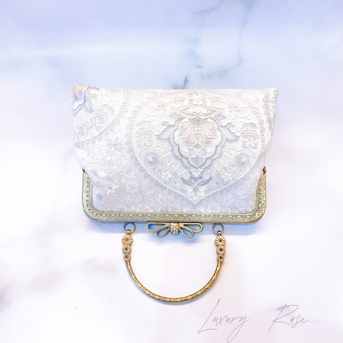 1点物本真珠加工帯！ゴールド系選べる口金♡格の高い濃密刺繍の最高級