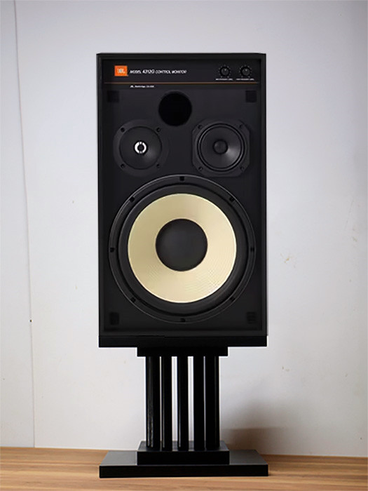 木製無垢スピーカースタンド JBL4312等用 天板幅360奥行300高さ