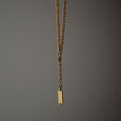 メルマガ掲載】k18 ヴィンテージチェーンとタグチャームのマルチ