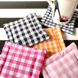 407 ◆canonさま専用◆ピンクッション♡ クッションコースター（ライトピンク） その他キッチン小物 Brillio