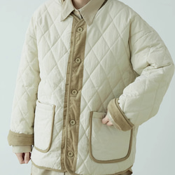 冬コート　綿入れの上着　厚手のジャケット 3枚目の画像