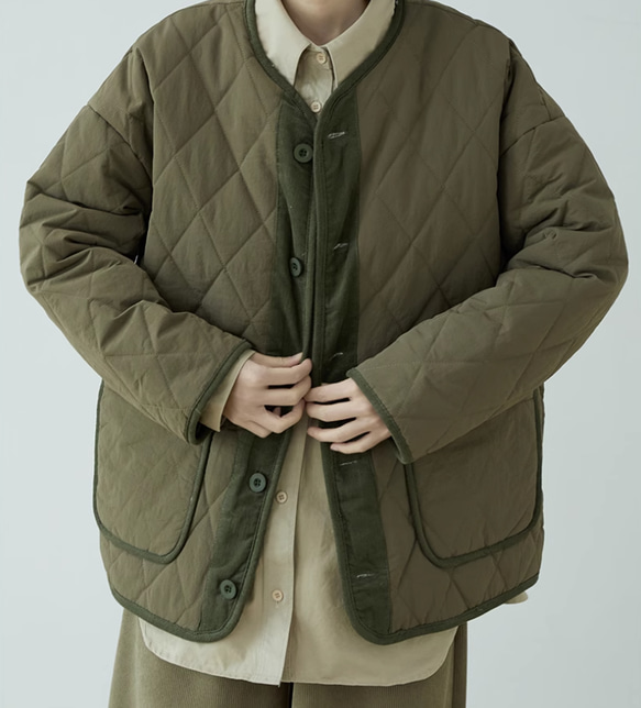 冬コート　綿入れの上着　厚手のジャケット 11枚目の画像