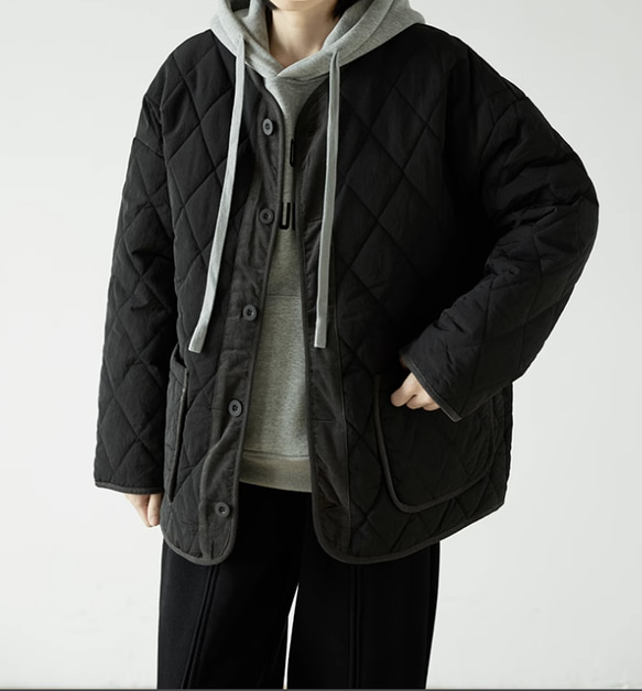 冬コート　綿入れの上着　厚手のジャケット 10枚目の画像