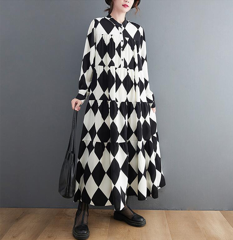 美品◇定価4.1万 ダブスタ オリジナル楊柳ラメストライププリント