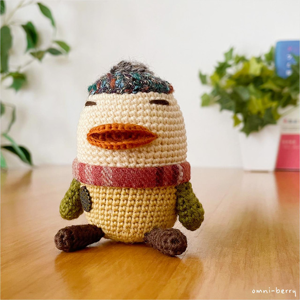 鳥のあみぐるみ ◎ トリーニョス M お座り型 (zoonica) あみぐるみ