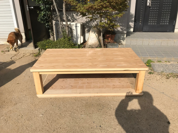 大型こたつタモ150日本製・ヒーター別売り 大型こたつテーブルタモ150日本製・ヒーター別売り こたつ kotasanuki