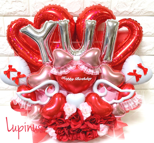 推し活】バルーンアレンジ 3文字 生誕祭 誕生祭 推し活 卒業式 成人式  