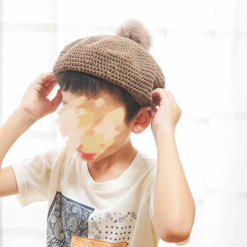 kidill HIZUME タータンリボンベレー帽 KIDILL×HIZUME 24AW Collaboration newsboy ベレー帽 KL908