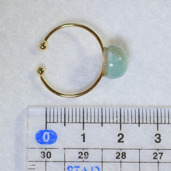 (1 個) Larimar 手術不鏽鋼環（9 毫米/均碼） 第5張的照片