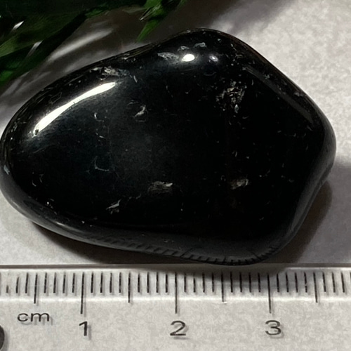 レインボー✨【強力邪気払い】モリオン 原石 タンブル 黒水晶