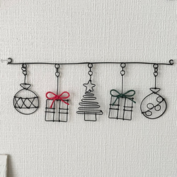 クリスマスツリー ワイヤークラフト ガーランド にこちゃん 通販