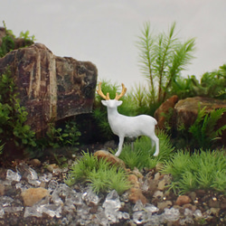新たなプレミアムタイプ！苔テラリウム用フィギュア『鹿』 8枚目の画像