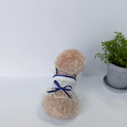 トイプードル 羊毛フェルト ぬいぐるみ 犬 置き物 送料無料 羊毛