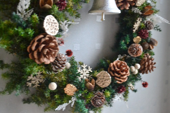 木の実の森＊クリスマスwreath 6枚目の画像