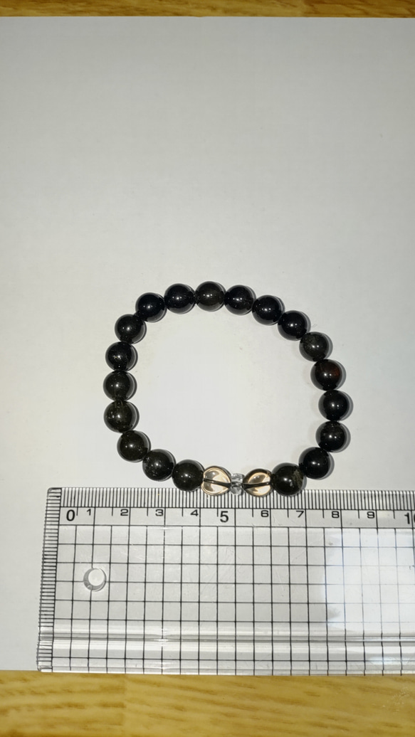 大人かわいい❤トルマリンデザインブレスレット A tourmaline bracelet 3枚目の画像
