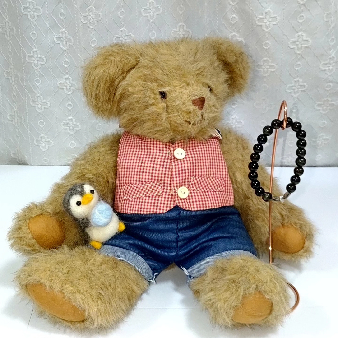 大人かわいい❤トルマリンデザインブレスレット A tourmaline bracelet