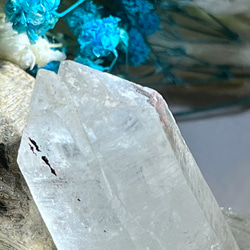 タントリックツイン✨　ヒマラヤ　マニカラン産　水晶  原石　クリスタル　 1枚目の画像