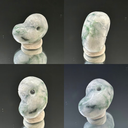 翡翠？　砡？　アクセサリー　中国　美術品 武藤玄功 糸魚川産本翡翠『弥栄大勾玉』 - 国内外の優れた伝統