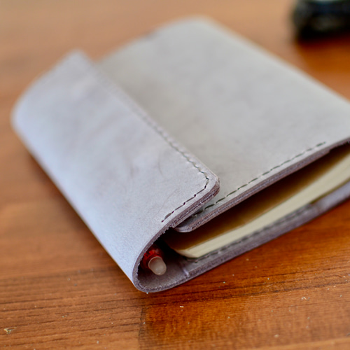 イタリアンレザー本革ノートカバー A6 タンニンなめし革 イタリア産