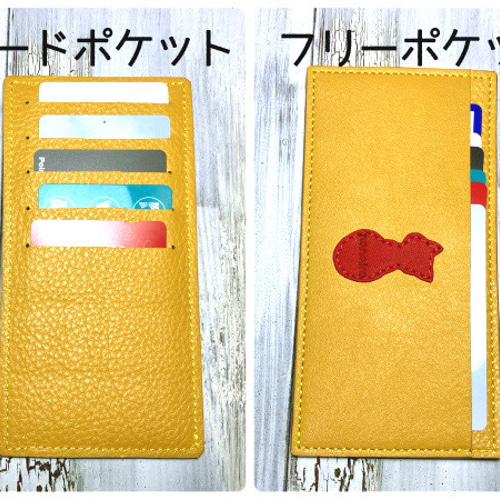 2割引きSALE】L字ファスナー長財布・猫ドット・黄色・福財布・招き猫