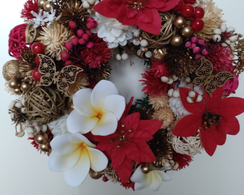 商品名【歓】【聖那】ゆきこ♥クリスマス＆お正月リース＊ 冬リース 商品名【歓】【聖那】ゆきこ♥クリスマス＆お正月リース＊ 冬リース
