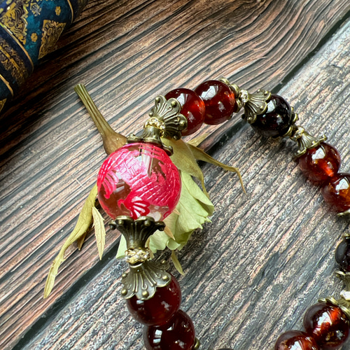 期間限定大幅値下げ】希少 Mandarin garnet ガーネット 赤龍