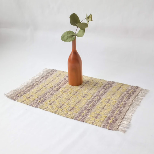 スウェーデン　リネン 手織りテーブルクロス(大)　伝統織り　ヴィンテージ スウェーデン リネン 手織りテーブルクロス(大) 伝統織り ヴィンテージ