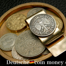 ＃M1 Deutsche（旧西独）Coin Money Clip 2枚目の画像