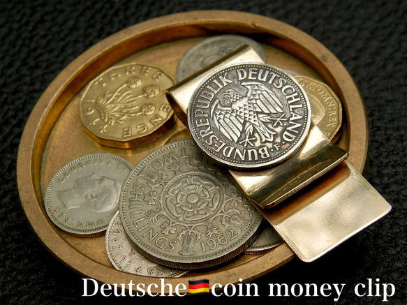 ＃M1 Deutsche（旧西独）Coin Money Clip 2枚目の画像