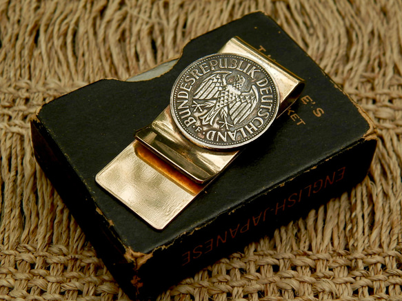 ＃M1 Deutsche（旧西独）Coin Money Clip 1枚目の画像