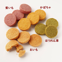 送料無料）からだに優しい無添加 おから 「Tofu biscuit」ヘルシー野菜SOYクッキー　秋冬４種【８枚入×４袋】 2枚目の画像