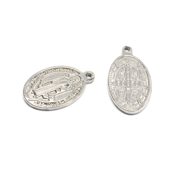 訂製商品 [1 件] ess49 不鏽鋼中世紀硬幣吊飾 [批量折扣] 第3張的照片
