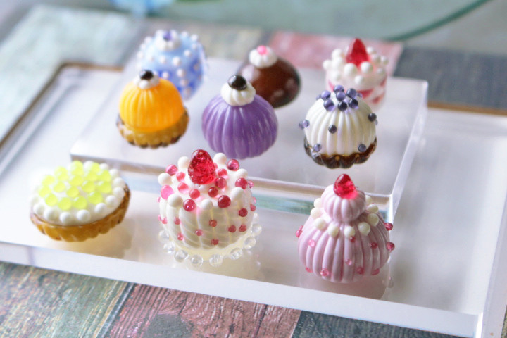 確認用ガラス細工　スイーツ 確認用ガラス細工スイーツ