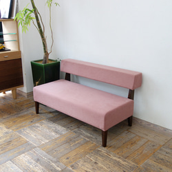 2s Border sofa（BR×SA-128 VINTAGE ROSE） 2枚目の画像