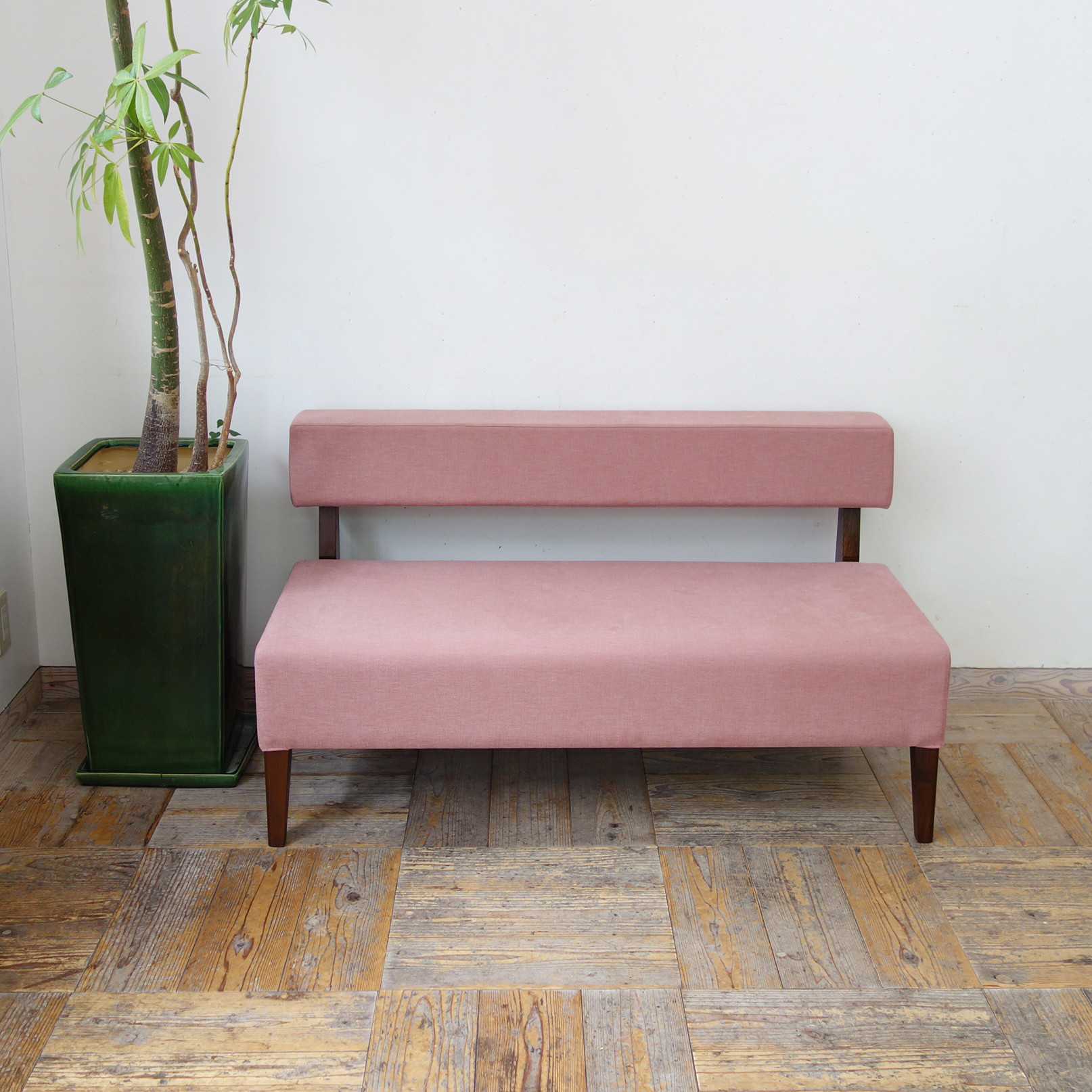 2s Border sofa（BR×SA-128 VINTAGE ROSE）