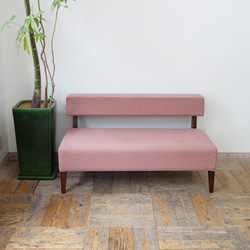 2s Border sofa（BR×SA-128 VINTAGE ROSE） 1枚目の画像