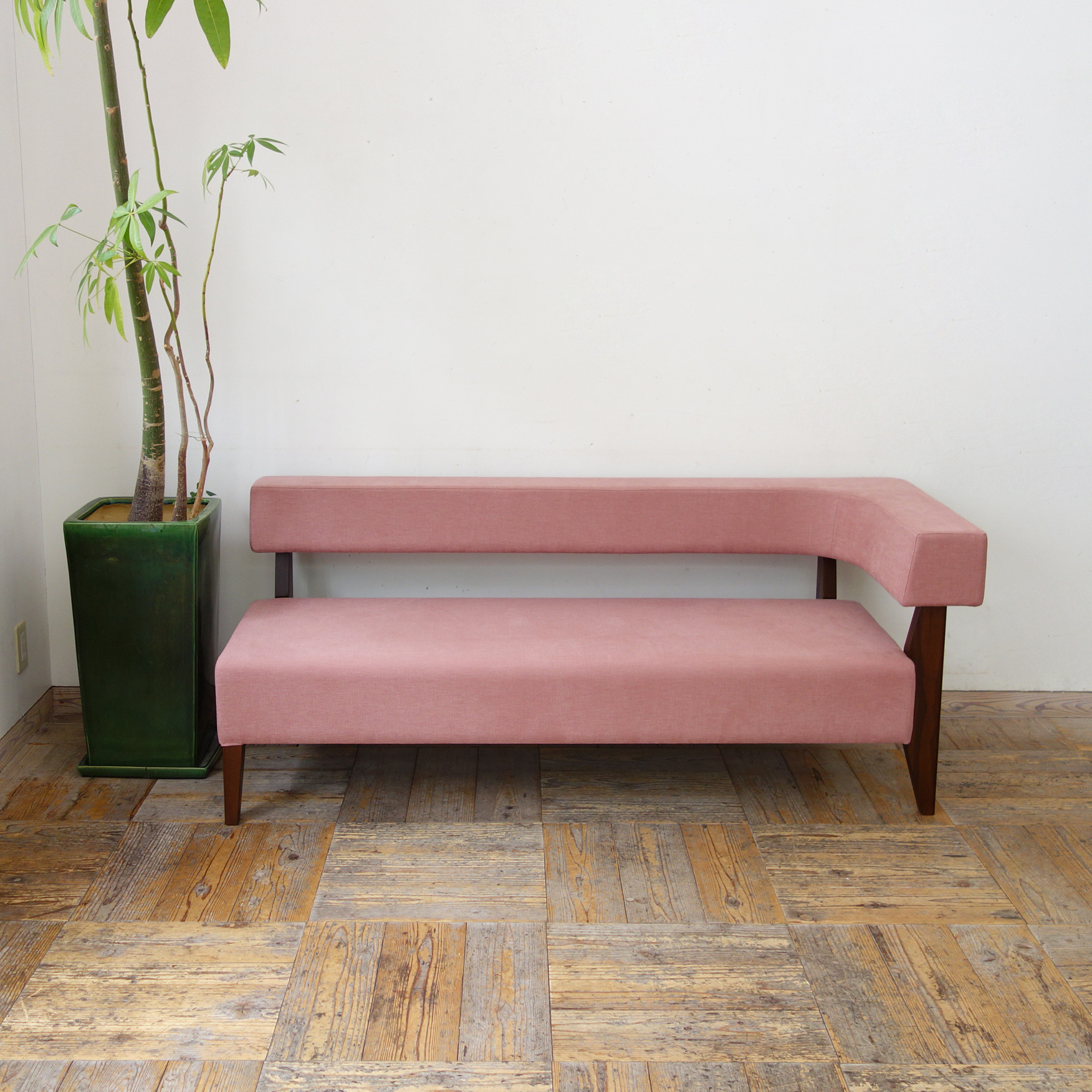 2.5s Border sofa-L(左) (BR×SA-178VINTAGE ROSE)