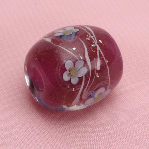 とんぼ玉　　花とんぼ玉　ガラス