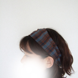 チェック ヘアバンド・ターバン の人気通販｜Creema(クリーマ) 国内
